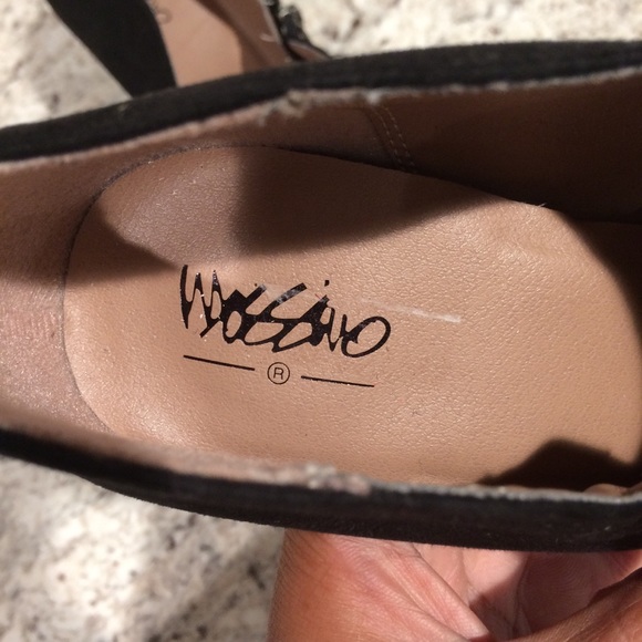 Mossimo Black High Heel Booties Size 10 - Picture 9 of 9